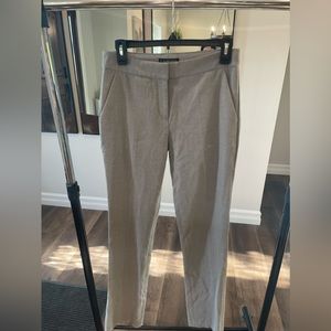 Express columnist barely boot size 4 mid rise gray dress pants